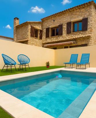 Puget-sur-Argens Casa | Le Mas de la Clé d'Or - 4 suites avec Piscine