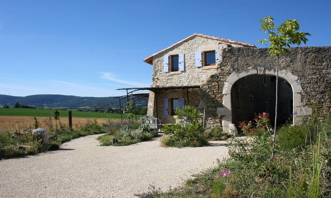 Cleon-d'Andran Cabaña | Le Mas du Coteau - Gîte in Drôme provençale.