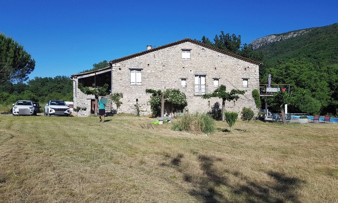 Laroque Otro | LE MAS ROUX, surrounded by nature, heated swimming pool, 5 bedrooms