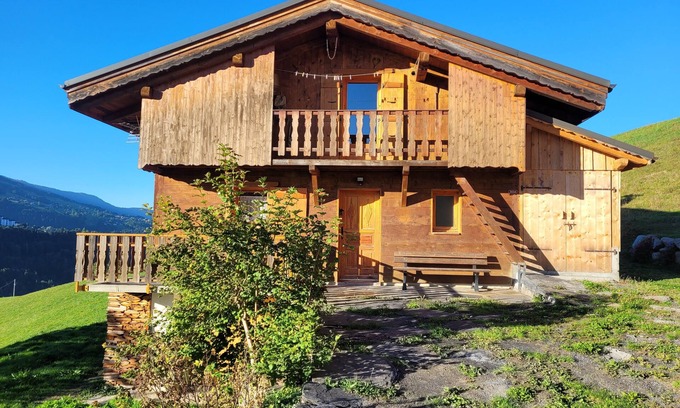 Flumet Chalet De Esquí | Chalet 6 personas vista en Mont Blanc
