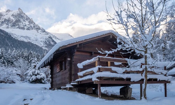 Chamonix-Mont-Blanc Chalet De Esquí | Le Mazot - mezzanine with nice view
