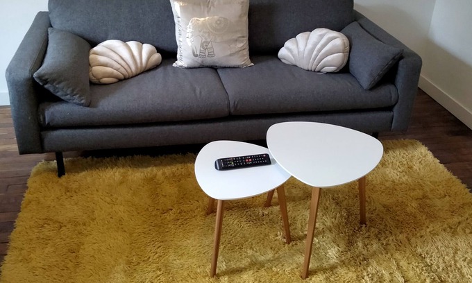 Deuil-la-Barre Apartamento | Le Mermoz: Apartment + Garden at 15min from Paris.
