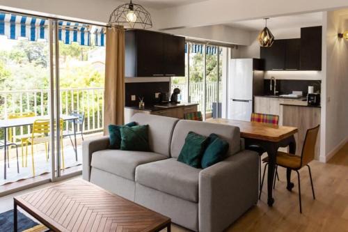 Cros-de-Cagnes Apartamento | Le Mimosa - Calm - Spacious - 200m from the sea - Parking
