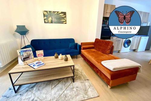Limoges Apartamento | Le Monet, spacieux avec terrasse privée