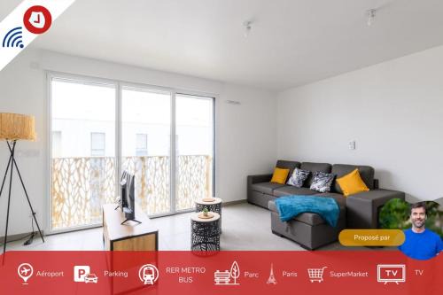 Villepinte Apartamento | Le MontCalm à Villepinte