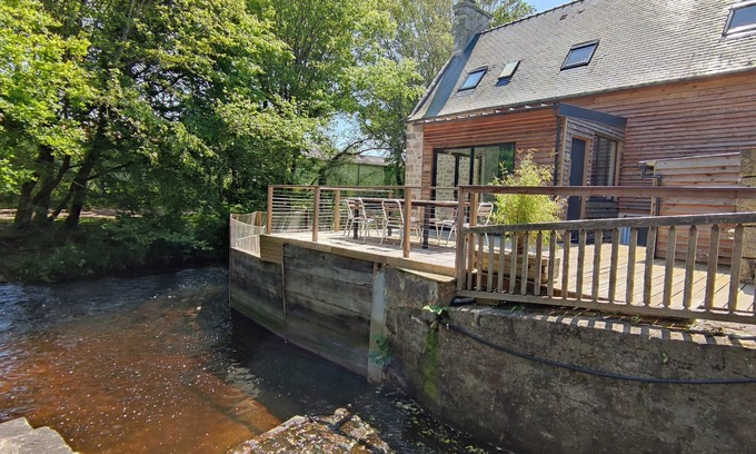 Ploneour-Lanvern Casa | Le Moulin D'hascoët, Maison D'exception Avec Spas