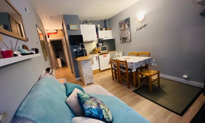 Cauterets Apartamento | Le Navarre, charmant T2 familial bien équipé en rdc , en centre-ville Cauterets