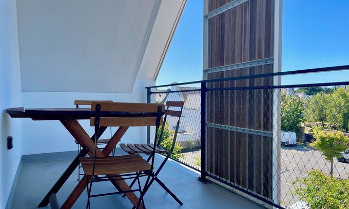 Saint-Pierre-Quiberon Apartamento | Le Nid-4p-Wifi- Large Terrace-Parking