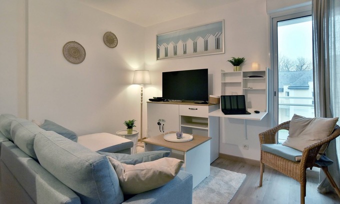 Matignon Apartamento | Le Nid de Montbran - Avec balcon