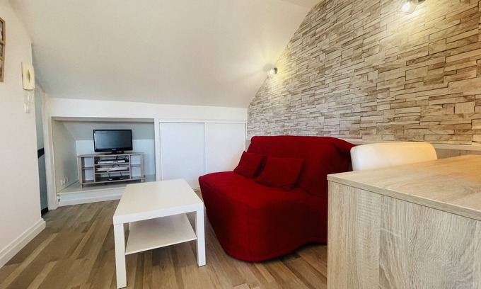 Saint-Pierre-des-Corps Apartamento | Le Nid de velpeau - Nice studio in the heart of Velpeau