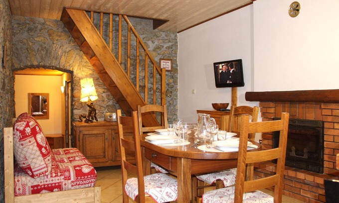 Valmorel Chalet De Esquí | Le Nielard 2-room duplex 45 m2 200 m from the free bus stop 300 m from the ski lift