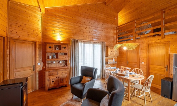 Saint-Laurent-en-Grandvaux Chalet De Esquí | Le Petit Lynx - Chalet cocooning Haut Jura