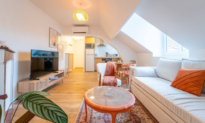 Melun Apartamento | Le P'tit Bohemia - Appt pour 4 à Melun
