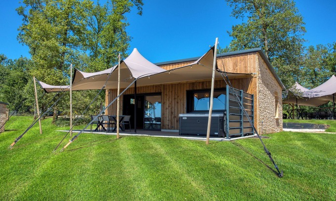 Sarlat-la-Caneda Chalet De Esquí | Le Pech Eternel : Lodge SPA des Oliviers