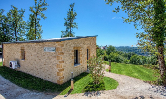 Sarlat-la-Caneda Chalet De Esquí | Le Pech Eternel : Lodge SPA des Tilleuls