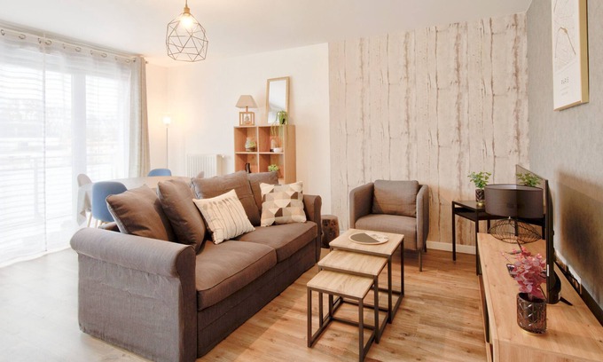 Cachan Apartamento | Le Perfectionniste - spacieux logement terrasse avec parking