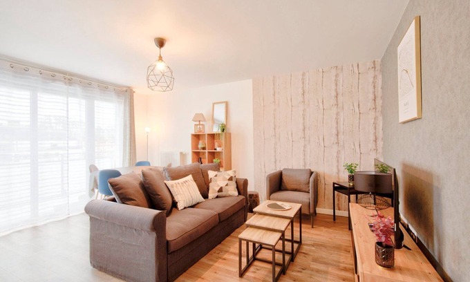 Cachan Apartamento | Le Perfectionniste - terrasse/parking