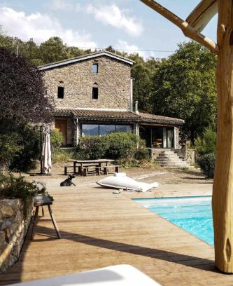 Notre-Dame-de-la-Rouviere Casa | Le petit paradis cévenol - piscine & salle de sport