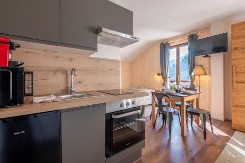 La Giettaz Apartamento | Le Petit Aravis - village et vue panoramique