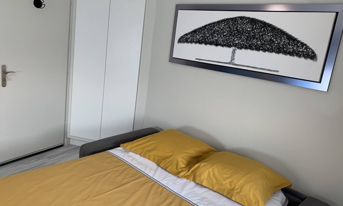 Souche Apartamento | 💠Le Petit bleu💠 downtown - Wi-Fi and Netflix- Free parking