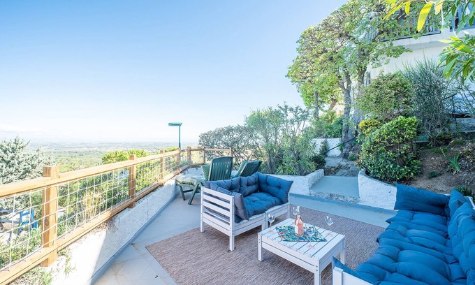 Laroque-des-Alberes Casa | Le Petit Domaine - Piscine - Terrain de tennis