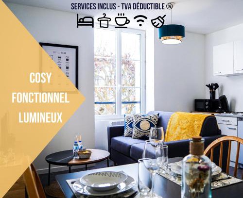 Chateauroux Apartamento | Le Petit Marin Cosy Netflix & Wifi Proche Centre-Ville
