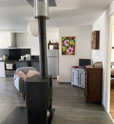 Bielle Apartamento | Le petit Monrepos avec jacuzzi nordique