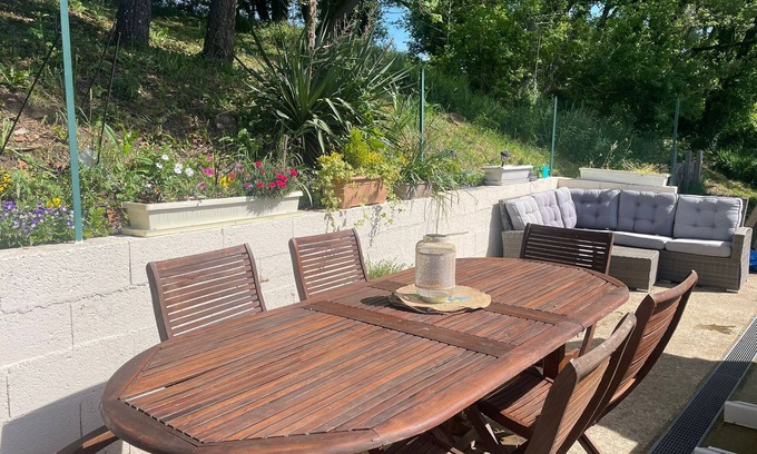 Vouvray Casa | Le Petit Nice - Charming house with Touraine view