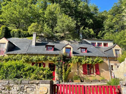 Saint-Epain Casa | Le Petit Nid du Vieux Logis Ravissante Suite dans vallée troglodyte