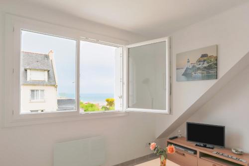 Plerin Apartamento | Le petit Rozeur - appt vue mer