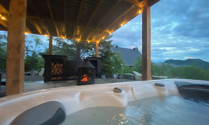 Saint Come Apartamento | Le Petit Sommet Avec spa a 2 Minute a Pieds de la Station Val Saint-côme