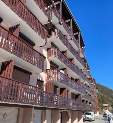 Station de Drouzin le Mont Apartamento | Le pied des pistes, studio 5 pers, balcon sud est, vue sur les montagnes