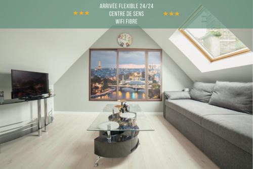 Sens Apartamento | Le Premier - Charmant T2 à 600m du centre ville