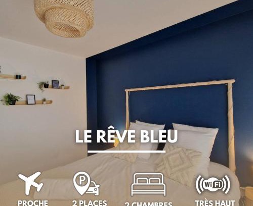 Blagnac Apartamento | Le Rêve Bleu Jardin Parking Aéroport MEETT