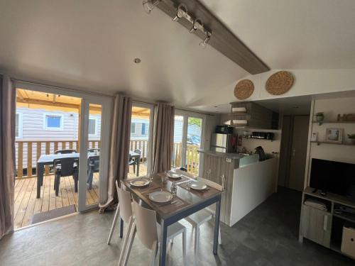 Claouey Complejo | Le Refuge du Bassin - Mobil-home 6 personnes 40m2
