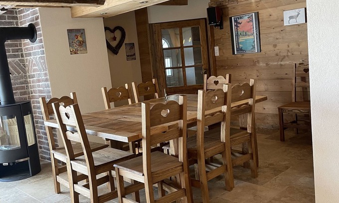 Anould Apartamento | LE Refuge DU Chevrier Gîte Style Chalet Cosy 10 Personnes Hautes Vosges Nature