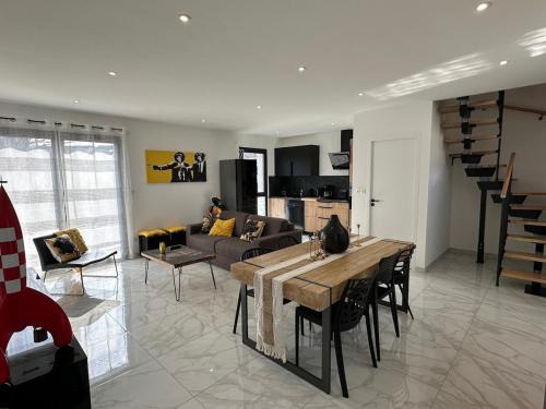 Douvaine Apartamento | Le Refuge du Léman, Duplex neuf de 80m 2, à 5 minutes de Geneve pour 4 à 6 personnes