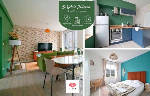Poitiers Apartamento | Le Relais Poitevin - Grand T3 proche gare