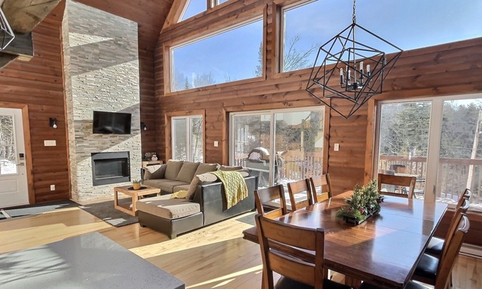 Wentworth-Nord Chalet De Esquí | Le Retour aux Souches - Spa & Sauna