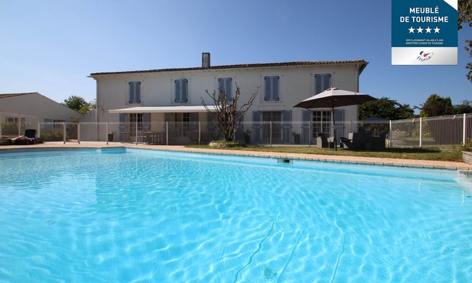 Arvert Cabaña | Casas rurales con piscina y tenis a 5 minutos de Palmyra