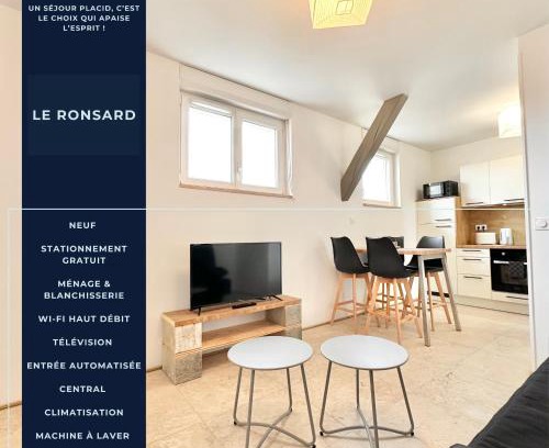 Mont-de-Marsan Apartamento | Le Ronsard - Élégance - Central
