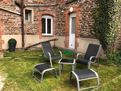 Villeneuve Apartamento | Le RoseGarden Studio au pied de la Gare de Rennes