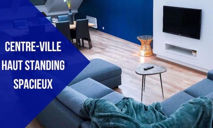 Chateauroux Apartamento | Le Rousseau Haut standing Duplex Centre-ville