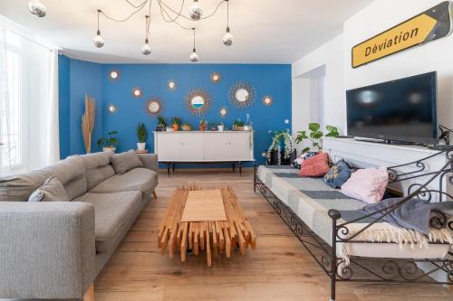 Quartier Administrations Apartamento | Le Roussy appart Clim proche Gare, Les Arènes