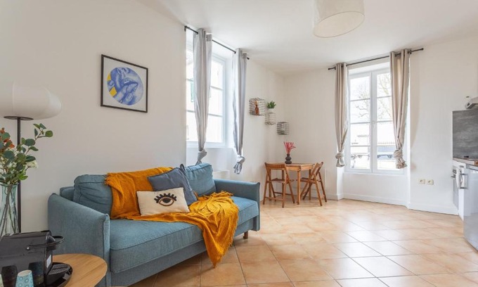 Saint-Vrain Apartamento | Le Saint-Caprais - Studio à 30min dOrly