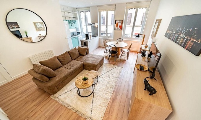 Saint Clair Apartamento | Le Saint Clair charmant 3 pers - Caluire et Cuire