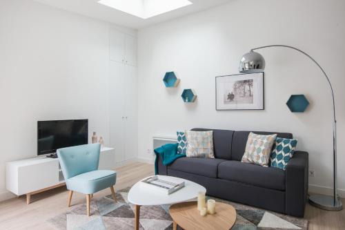 Quartier de Javel Apartamento | Le Scandinave, F3 avec terrasse, Villa Saint Charles
