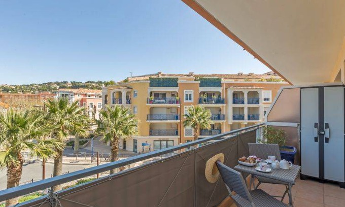 Sainte-Maxime City Centre Apartamento | 46 m² Apartamento ∙ 1 habitación ∙ 4 personas