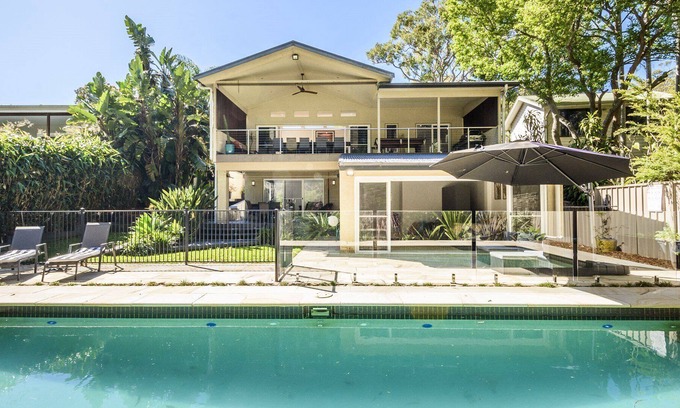 Macmasters Beach Casa | Le Shack Macmasters Beach - Pool