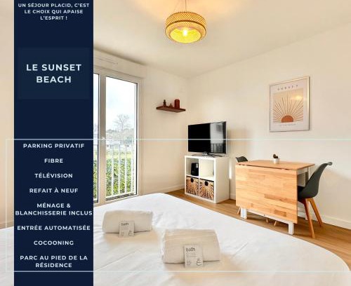 Mont-de-Marsan Apartamento | Le Sunset Beach - Parking - Fibre - Parc - Centre